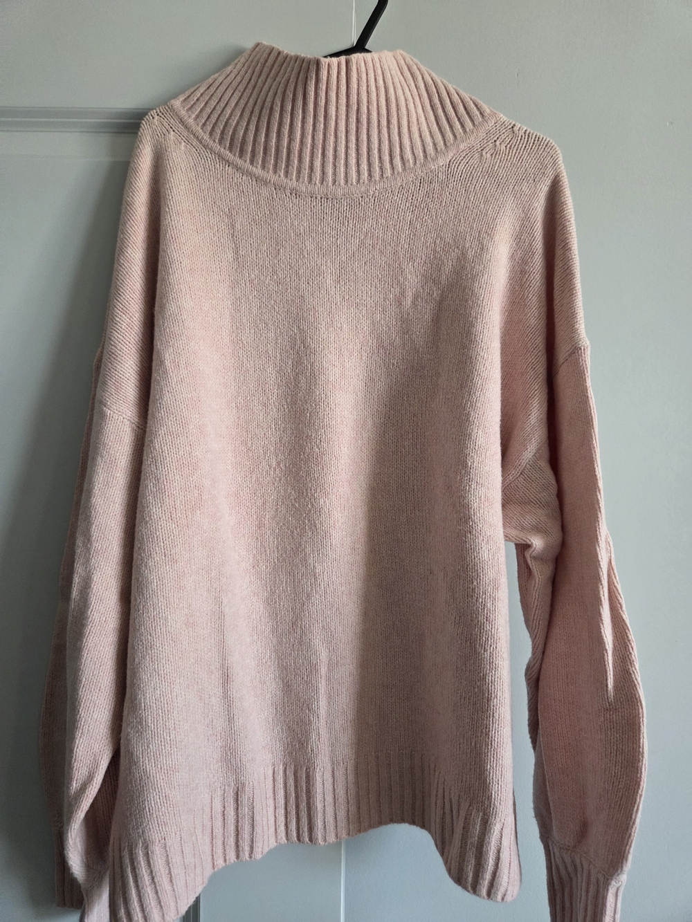GAP Dusty Pink Ribbed Turtleneck Sweater